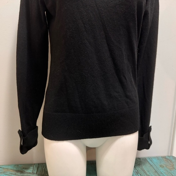 Banana Republic Wool Cashmere Turtleneck Sweater Size Medium - Picture 4 of 9